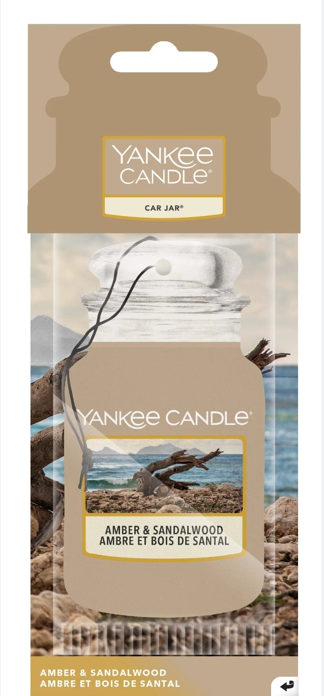 Car Jar - Amber & Sandalwood